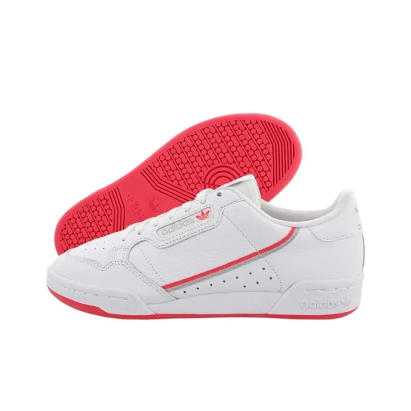 Adidas Women's Continental 80 'White Shock Red' Women's-2