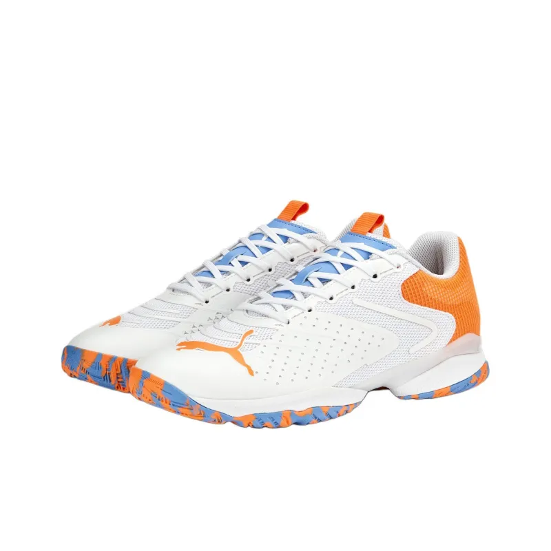 PUMA Solarattack RCT Anti Slip Wear Resistant Low Top Training Shoes Unisex White Orange-2