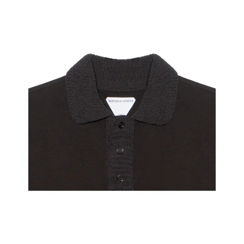 Bottega Veneta SS22 Polo Shirt Men's Brown-9