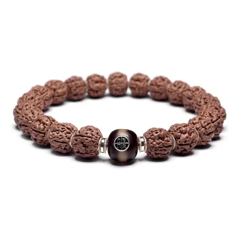 MOUNTAINS AND MANS King Kong Bodhi Seeds New Chinese Style Good Luck Beaded Bracelet Unisex