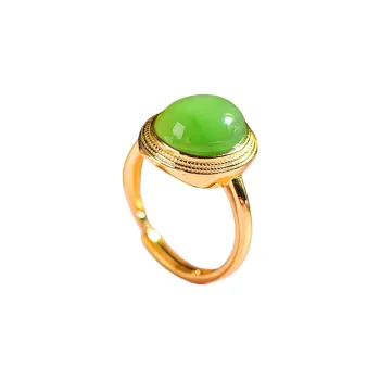 Jade Ink Love Hetian Jade Rings Jasper Women's