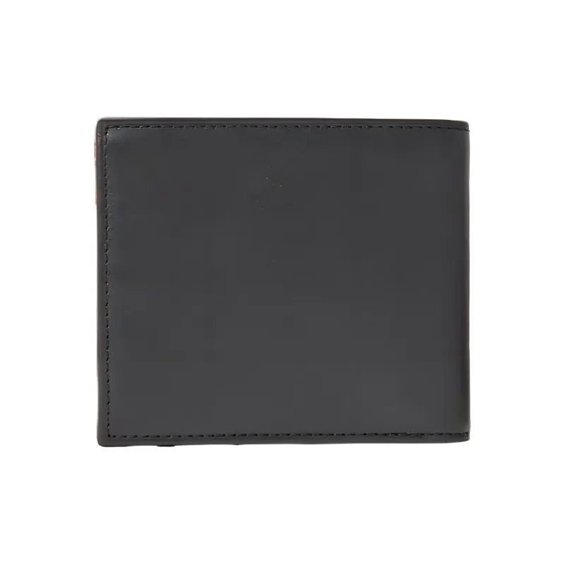Ralph Lauren Cow Leather Wallet Men's Black-2