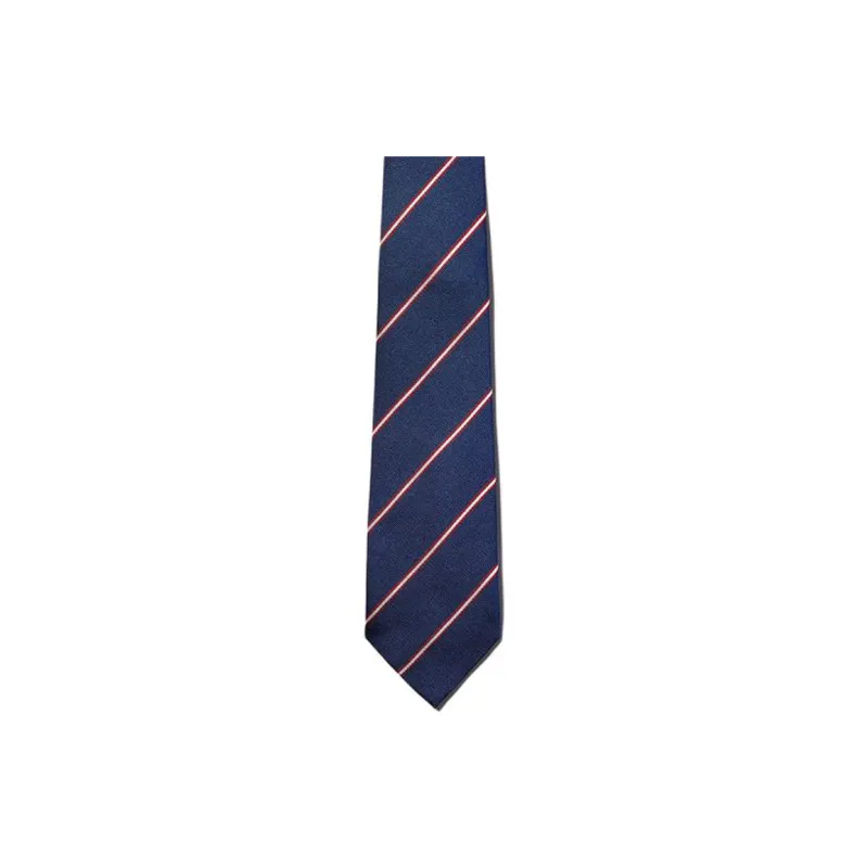 UNIQLO Mulberry Silk Ties Unisex Navy Blue-2