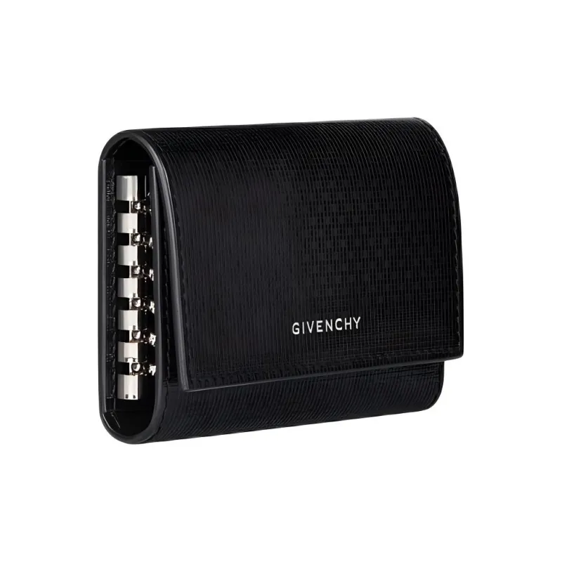 Givenchy Calfskin Key Pouch Men's Black-1