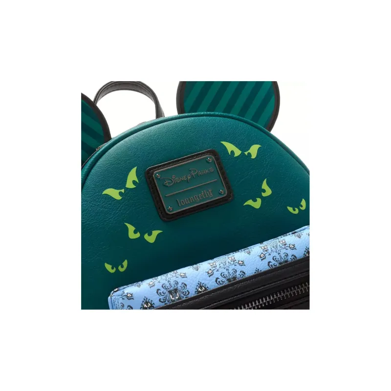 Disney Polyurethane Backpack Mini Unisex Green-2