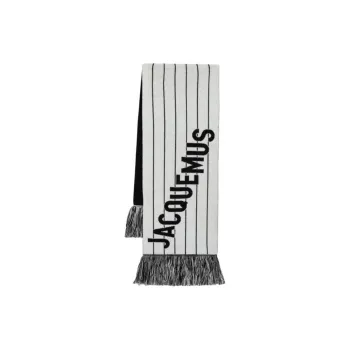 Jacquemus Two Toned Fringed Scarf