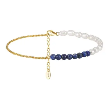 ZHENZHUAOMI Freshwater Pearl Anklets Women's