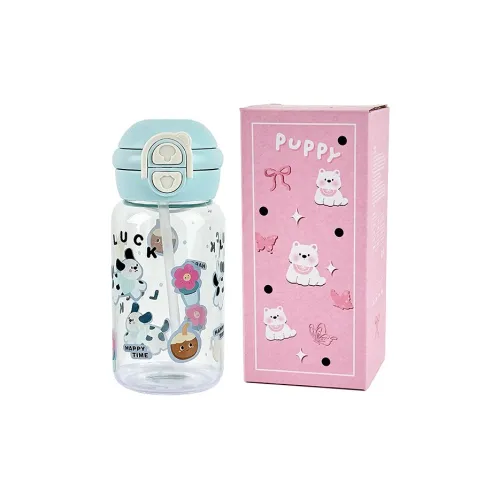 Northern Krypton Minimalist Style Cute Cute Pet Design Large Capacity Double Drinking High Borosilicate Glass 500ML