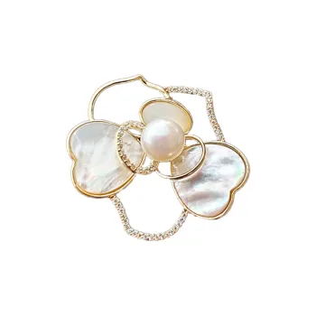 WEST ISLAND Copper Brooches Women's