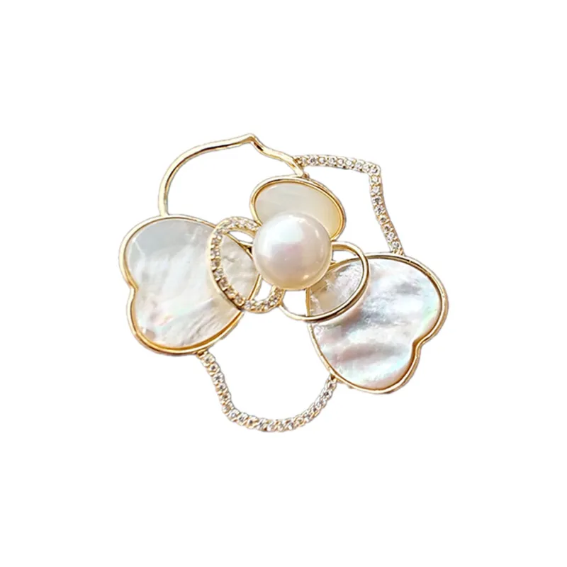 WEST ISLAND Copper Brooches Women's-0