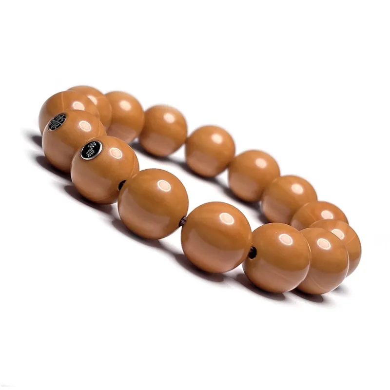 MOUNTAINS AND MANS Monkey Head Walnut Wealth Rolling New Chinese Style Good Luck Beaded Bracelet Men's-8