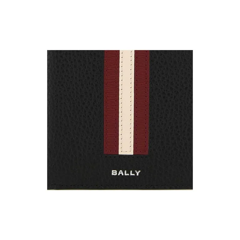 BALLY Ribbon Leather Bifold Wallet-3