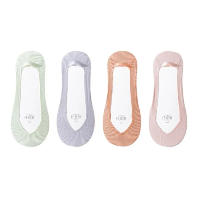 Lan Miao No Show Socks Women's 4 Pack-11