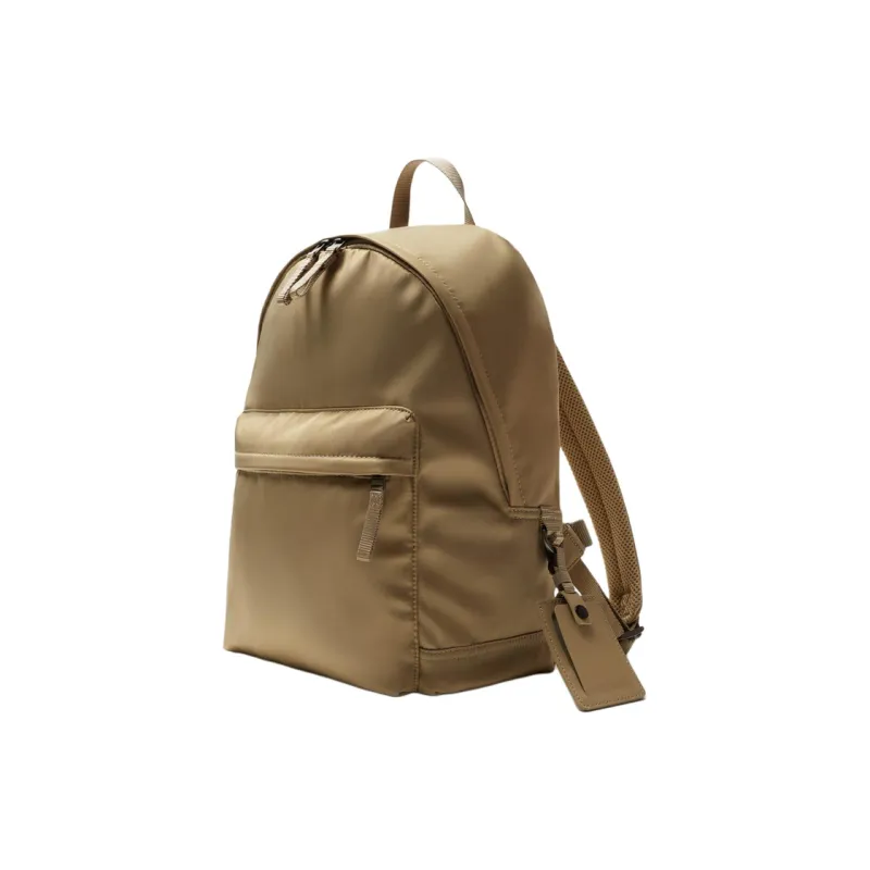 ZARA Nylon Backpack Large Size Men's Sandy Brown-2