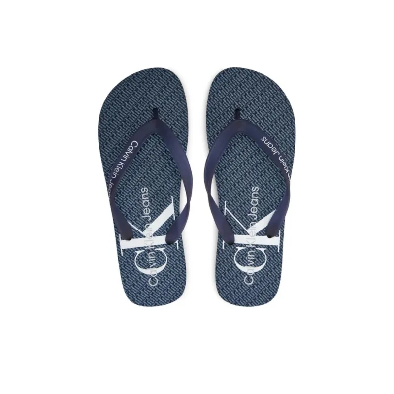 CKJ CALVIN KLEIN JEANS Flip Flops Men's Marine Blue-4