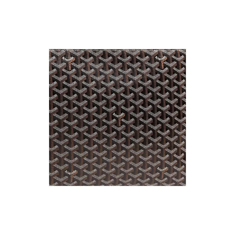 GOYARD SENAT Canvas With Leather Wallet Toiletry Bag Clutch Regular Unisex Brown-4
