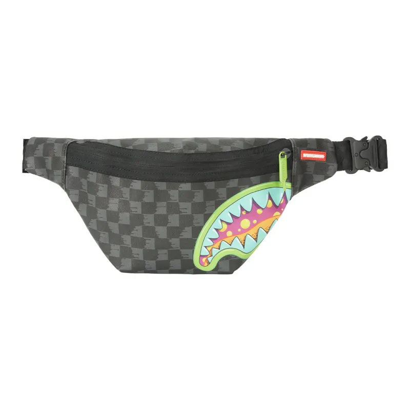 SPRAYGROUND PVC Fanny Pack Regular Unisex Black-0