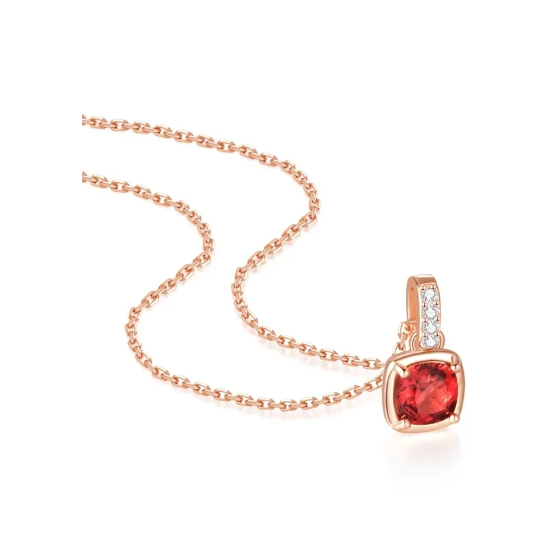 I Do S925 Silver Necklace, Sparkling Sweet Style, Niche, Advanced Instagram Style, Romantic, Commute Versatile Women's-1