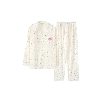 O'MESIK Pajama Set Women's Apricot