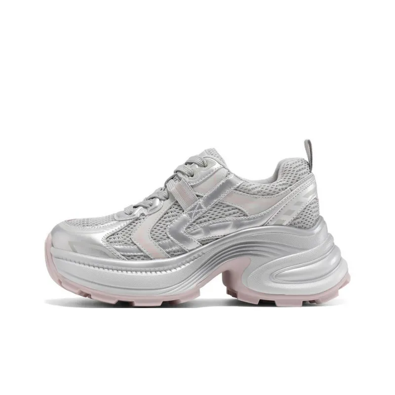 BELLE Abrasion Resistant Low Top Chunky Sneakers Women's-4