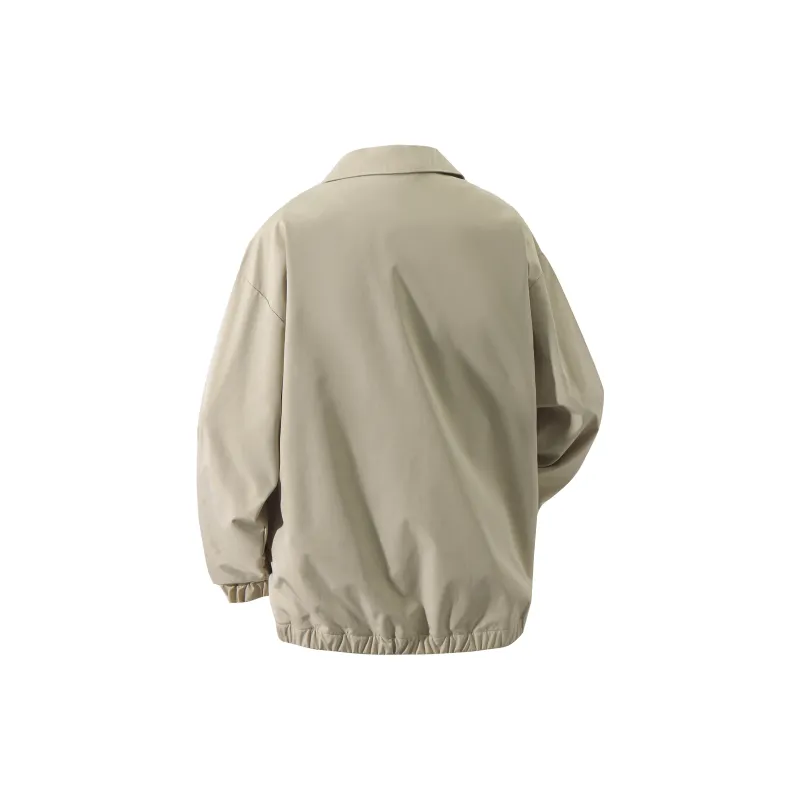 LIVINGTOWN Jackets Coats Unisex Cream Gray-8