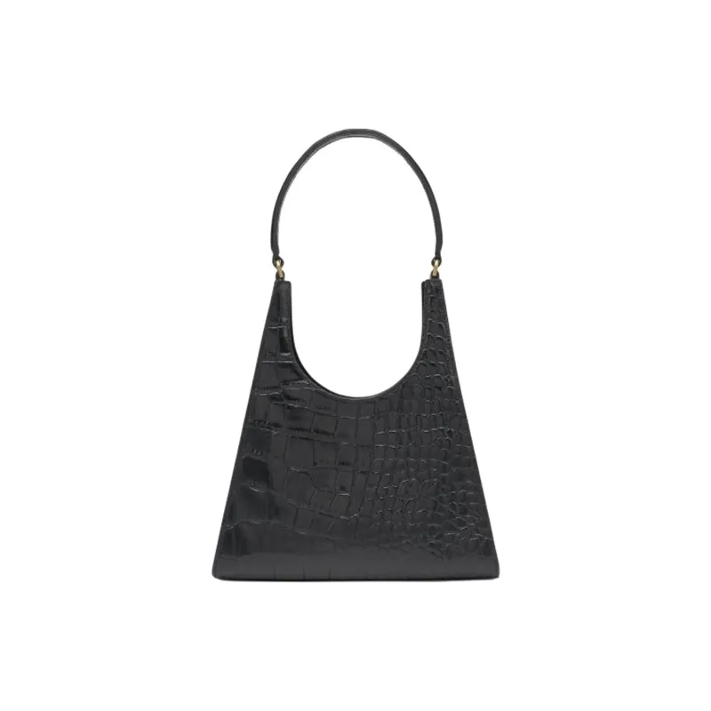 Staud Calfskin Shoulder Bag Regular Women's Black-2