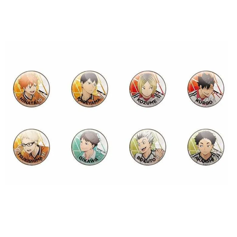 Animate Haikyuu!! VS Good Opponents, Interchangeable Badge Badges-3