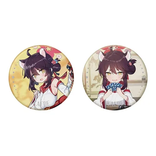 MOEYU Character Memory Collection Tinplate Set With Brave Beauty Maple Badge Badges