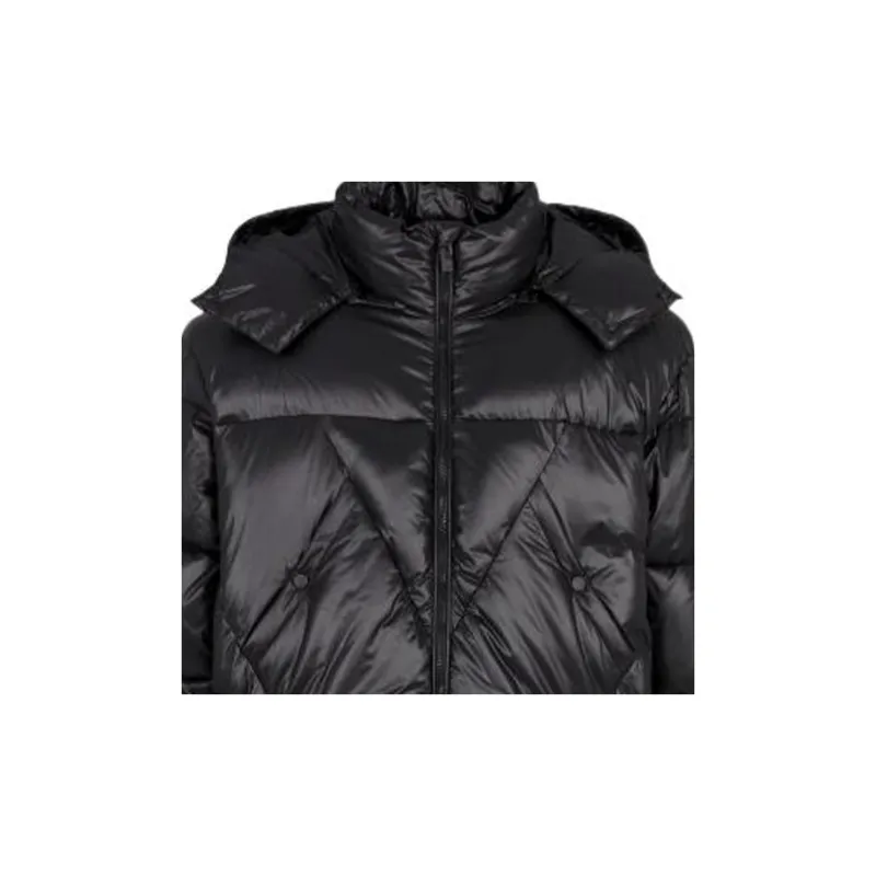 EMPORIO ARMANI EA7 Parka Coats Men's Black-4