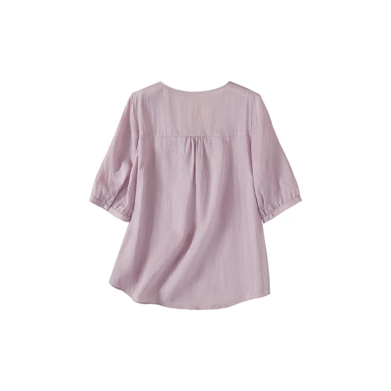 TOUCH Shirt Women's Pink Purple-1