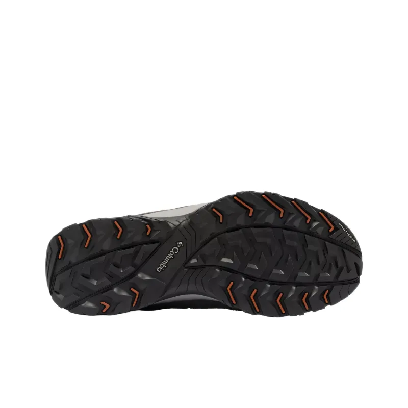 Columbia Crestwood Slip Resistant Low Top Hiking Shoes Men's Graphite Dark Color-4