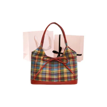 GATOER PU Shoulder Bag Small Size Women's Red