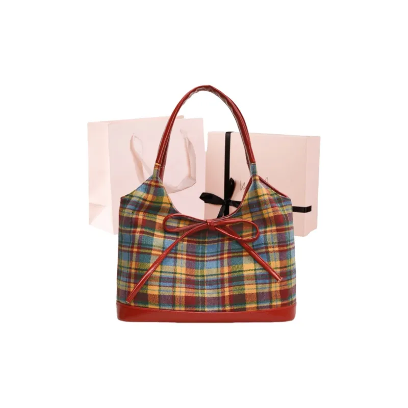 GATOER PU Shoulder Bag Small Size Women's Red-0