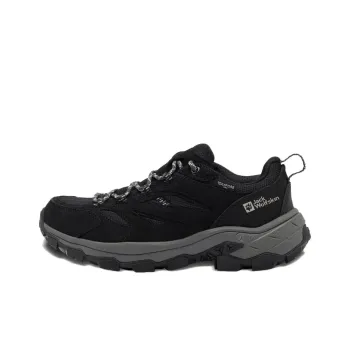 Jack Wolfskin Vojo Waterproof Grip Low Top Hiking Shoes Women's Black