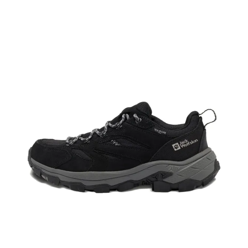 Jack Wolfskin Vojo Waterproof Grip Low Top Hiking Shoes Women's Black-0