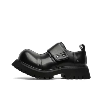 WEISHIBANGWEI Height Increasing Low Top Casual Shoes Unisex Black