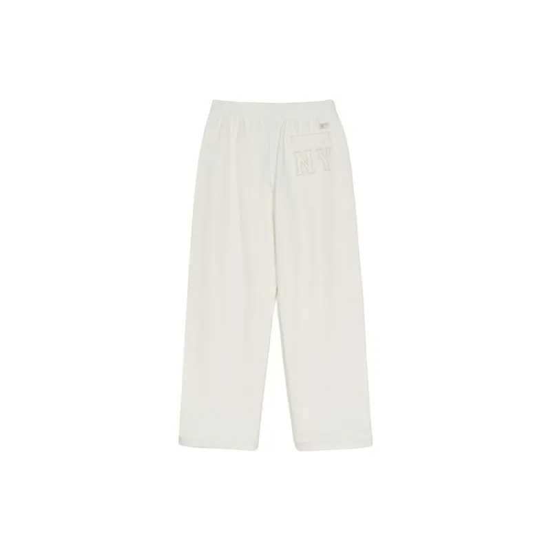 MLB Basic New York Yankees Casual Pants Unisex Cream-1