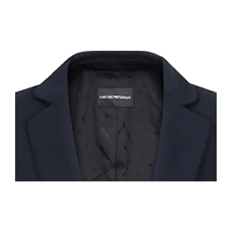 EMPORIO ARMANI SS23 Business Suits Coats Women's Dark Blue-3