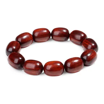 PUTUOSHANWENCHUANG Bloodwood Bracelets Unisex