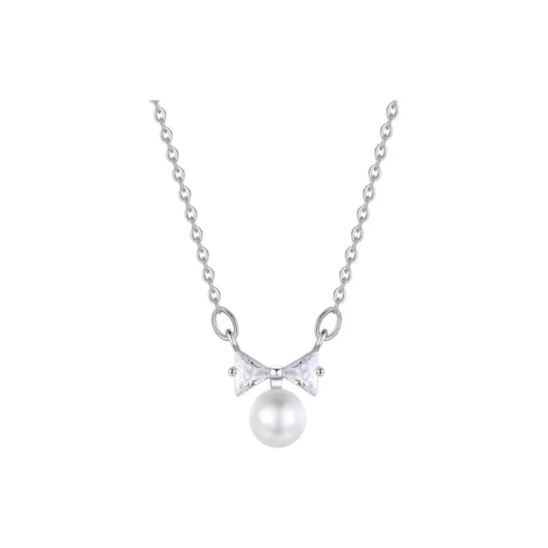 BAX S925 Silver Necklaces Women's-0