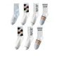 Sock Body Blue+Stars *2+English *2+NEVER *2