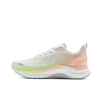 XTEP Stride ET Running Shoes Women's Low Top Sail White/Matcha Light Green