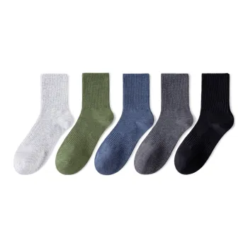 SHIWAJI Mid Calf Socks Men's Combo Set