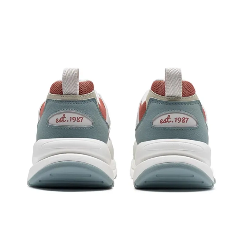 XTEP Anti Slip Wear Resistant Low Top Casual Shoes Men's Gray White-3