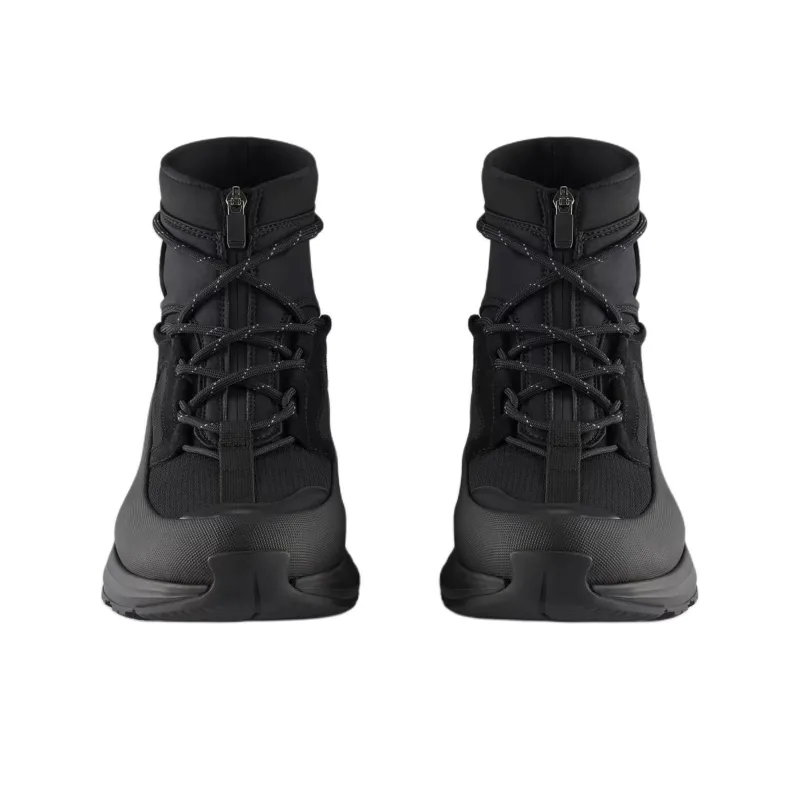 Canada Goose Glacier Trail High Top Casual Shoes Women's Black-2