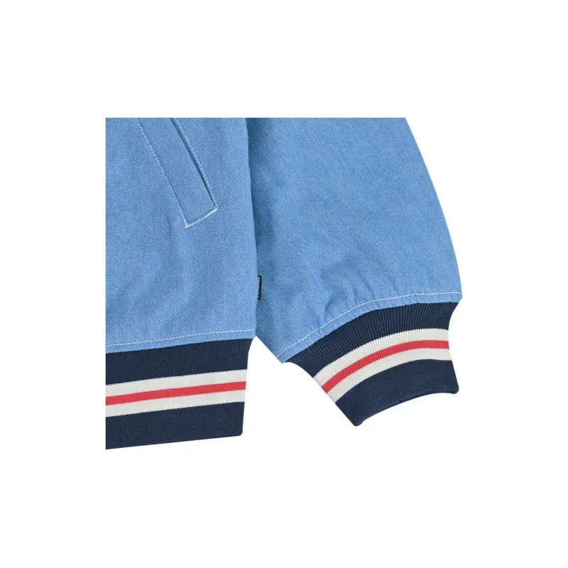 Converse FW23 Puffer Jacket Unisex Blue-2