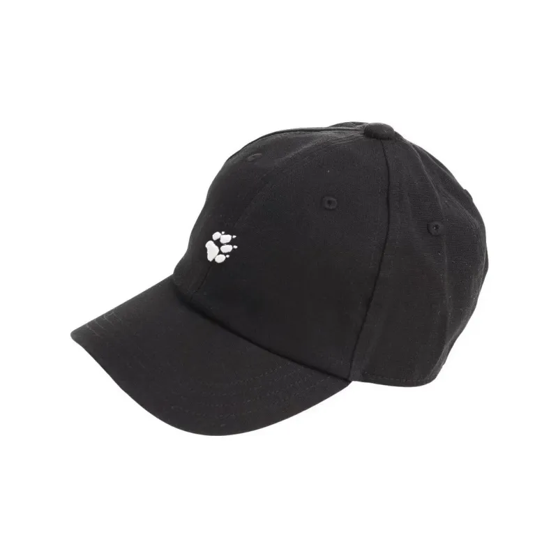 Jack Wolfskin Cotton, Organic Cotton Baseball Caps Kids' Black-1