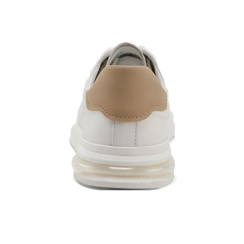HLA Drawstring Lace Up Letter Print Wear Resistant Sole Breathable Round Tip Casual Shoes-3