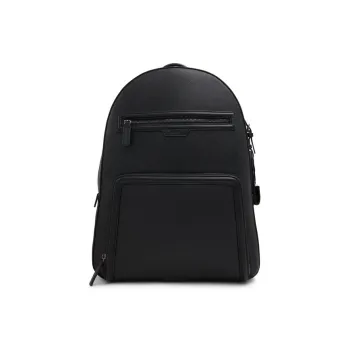 ALDO Artificial Leather Backpack Large Size Men's Black