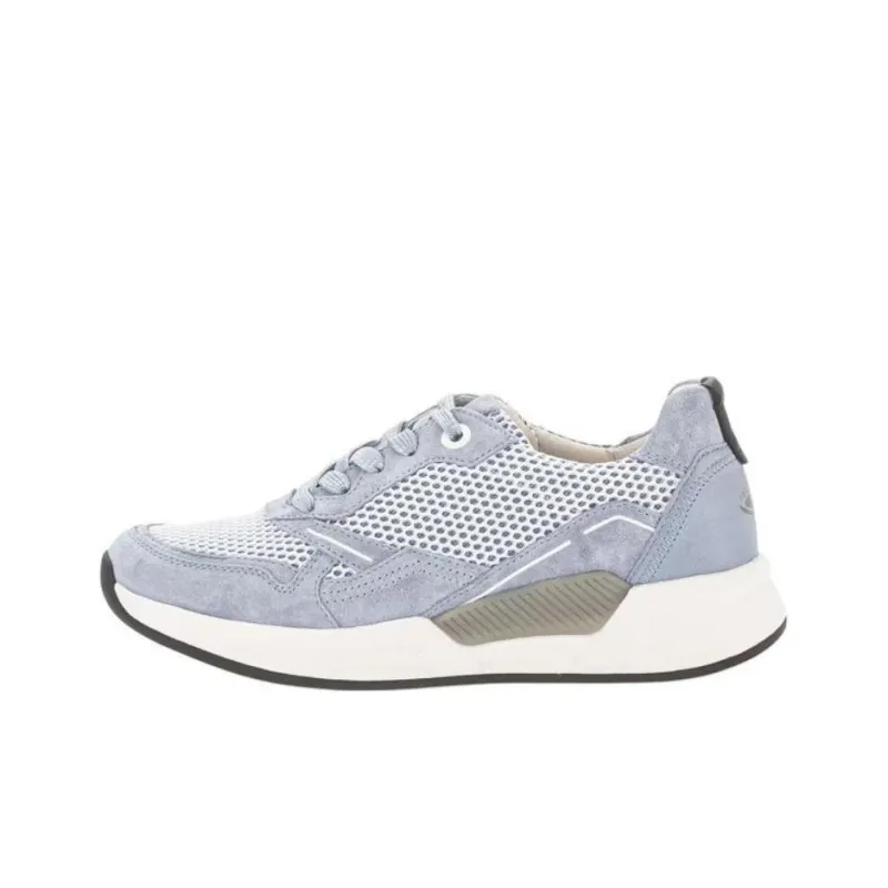 Gabor Rollingsoft Low Top Casual Shoes Women's Blue-0